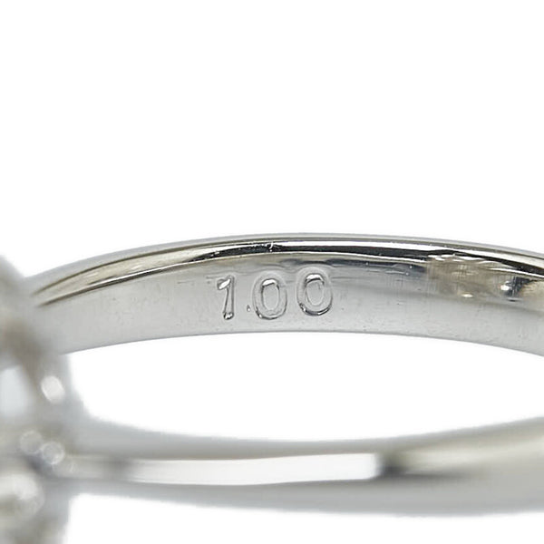 Pt900 プラチナ ダイヤ1.00ct リング 指輪 レディース 7号 【中古】