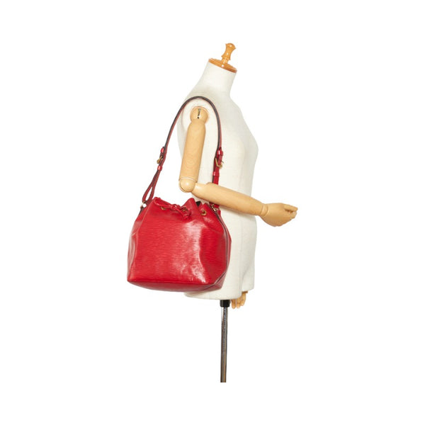 ルイ ヴィトン エピ プチノエ ショルダーバッグ M44107 カスティリアンレッド レザー レディース LOUIS VUITTON 【中古】