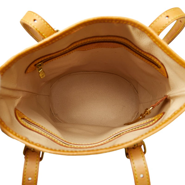 ルイ ヴィトン モノグラム バケットPM トートバッグ ショルダーバッグ M42238 ブラウン PVC レザー レディース LOUIS VUITTON 【中古】