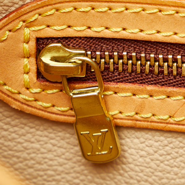 ルイ ヴィトン モノグラム バケットPM トートバッグ ショルダーバッグ M42238 ブラウン PVC レザー レディース LOUIS VUITTON 【中古】