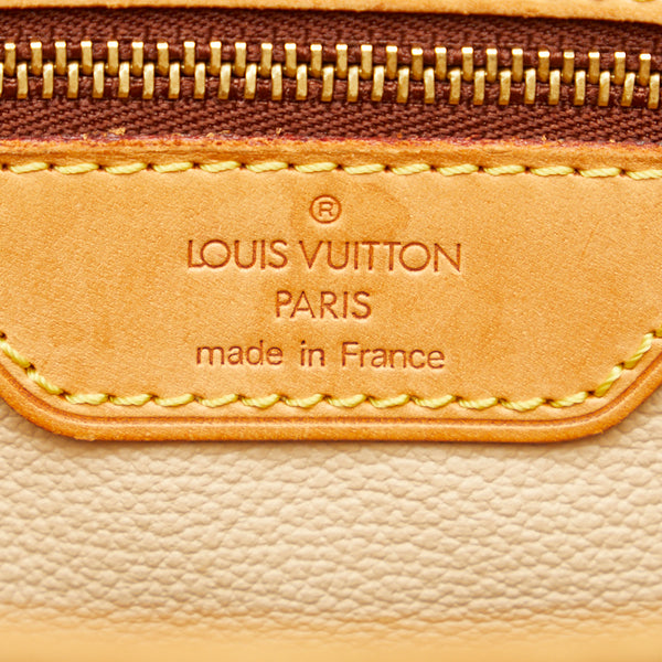 ルイ ヴィトン モノグラム バケットPM トートバッグ ショルダーバッグ M42238 ブラウン PVC レザー レディース LOUIS VUITTON 【中古】