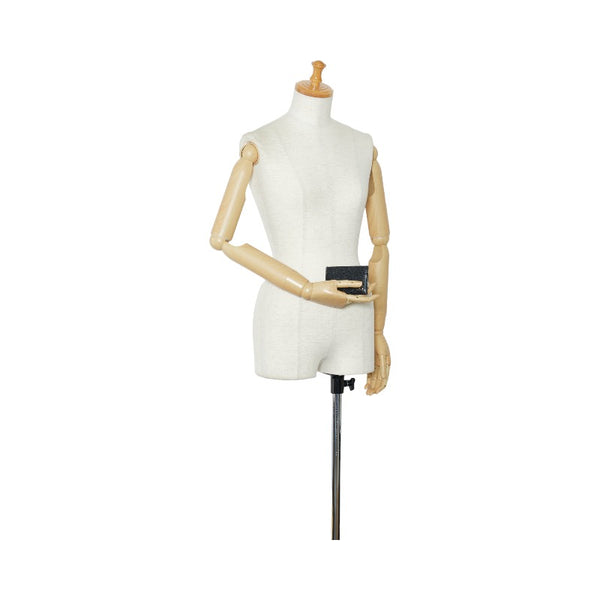 グッチ ダブルG パスケース カードケース 547081 ブラック レザー レディース GUCCI 【中古】