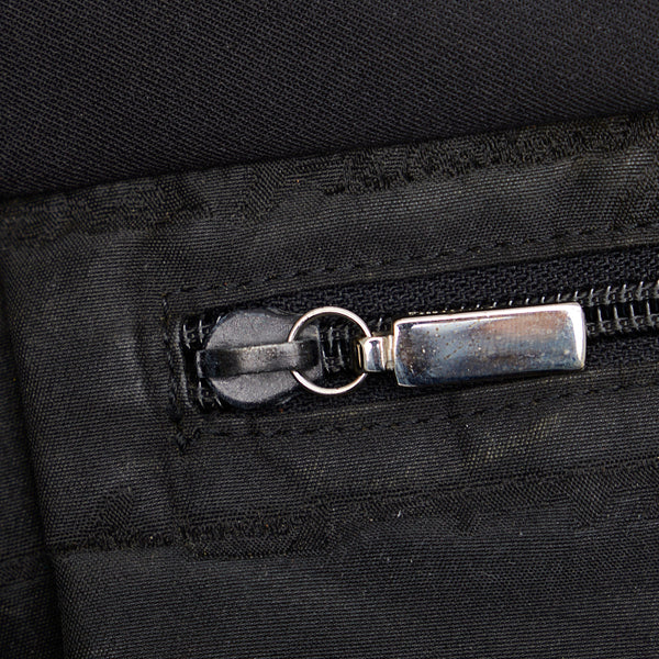 サルヴァトーレフェラガモ ヴァラ ハンドバッグ トートバッグ AU-21 0186 ブラック ナイロン レディース Salvatore Ferragamo 【中古】