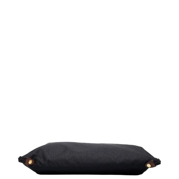 バレンシアガ ゴールド金具 ガーメントケース ブラック ブラウン ナイロン レザー メンズ BALENCIAGA 【中古】