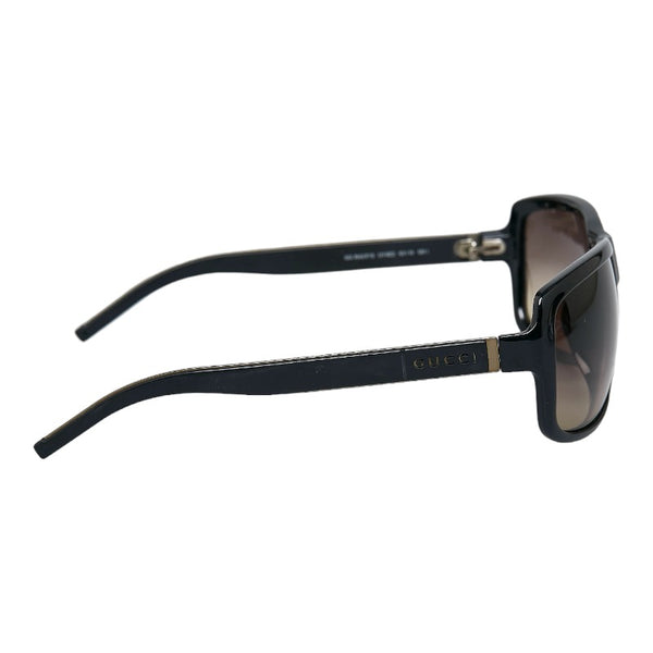 グッチ スクエア サングラス GG1642F/S UY4ED ブラウン プラスチック レディース GUCCI 【中古】