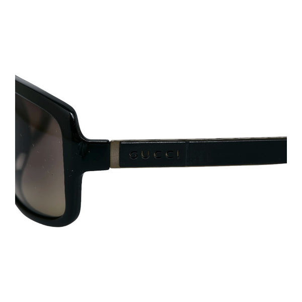 グッチ スクエア サングラス GG1642F/S UY4ED ブラウン プラスチック レディース GUCCI 【中古】