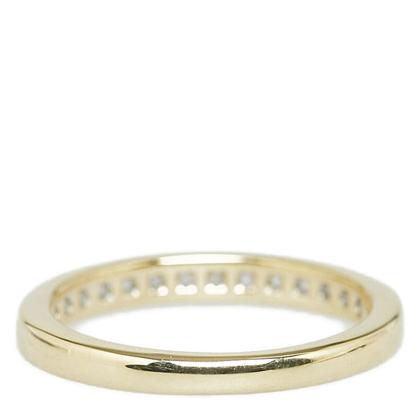 ティファニー ハーフエタニティ リング 指輪 K18YG イエローゴールド レディース TIFFANY&Co. 【中古】