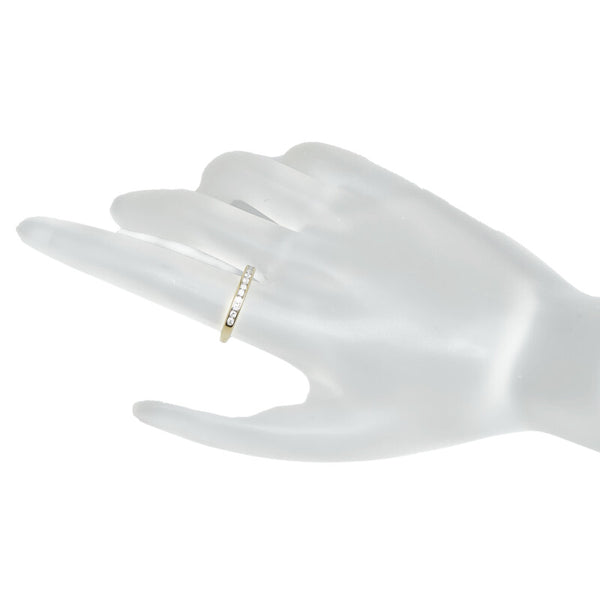 ティファニー ハーフエタニティ リング 指輪 K18YG イエローゴールド レディース TIFFANY&Co. 【中古】