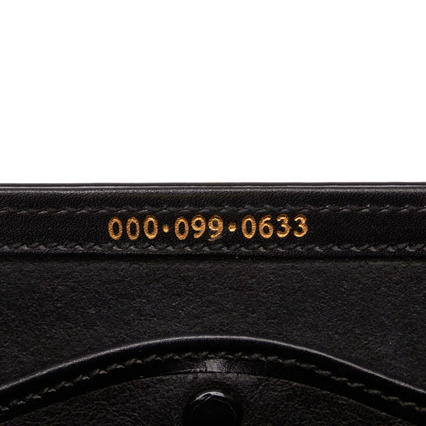 グッチ オールドグッチ バンブー ゴールド金具 ハンドバッグ 000 099 ブラック エナメル レザー レディース GUCCI 【中古】