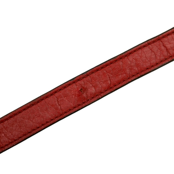 グッチ ソーホー インターロッキングG ハンドバッグ ショルダーバッグ 2WAY 308362 オレンジ レザー レディース GUCCI 【中古】