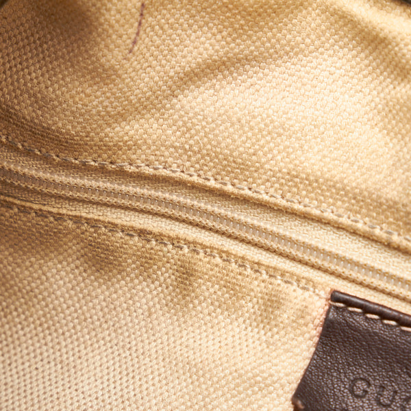 グッチ グッチシマ スーキー ワンショルダーバッグ ハンドバッグ 232955 ブラウン レザー レディース GUCCI 【中古】