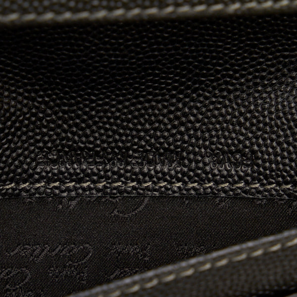 カルティエ 長財布 ブラック レザー メンズ CARTIER 【中古】