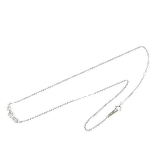Pt850 プラチナ ダイヤ1.01ct ネックレス レディース 【中古】