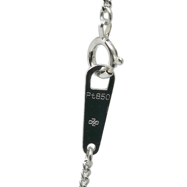 Pt850 プラチナ ダイヤ1.01ct ネックレス レディース 【中古】