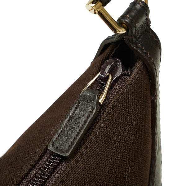 グッチ グッチシマ ショルダーバッグ ワンショルダーバッグ 279152 ブラウン キャンバス レザー レディース GUCCI 【中古】