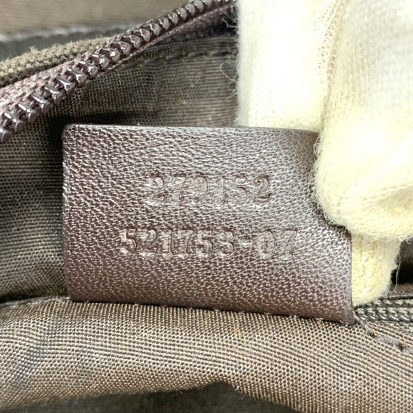 グッチ グッチシマ ショルダーバッグ ワンショルダーバッグ 279152 ブラウン キャンバス レザー レディース GUCCI 【中古】