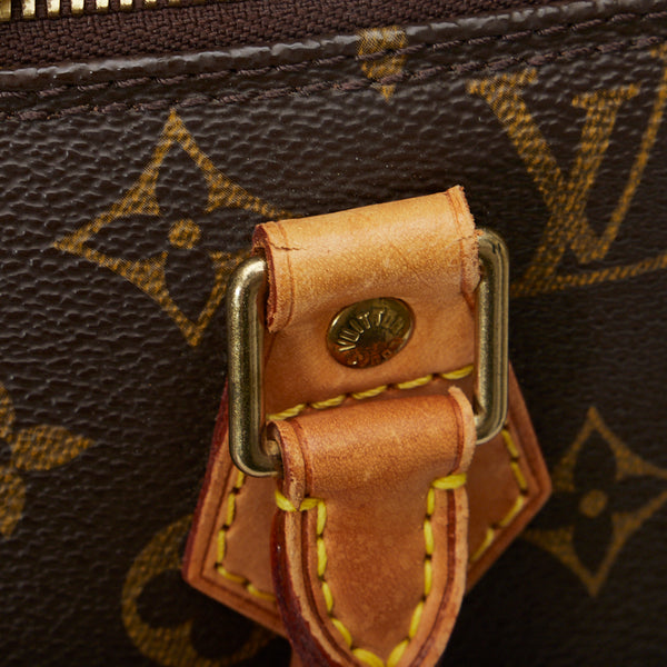 ルイ ヴィトン モノグラム アルマ ハンドバッグ M51130 ブラウン PVC レザー レディース LOUIS VUITTON 【中古】