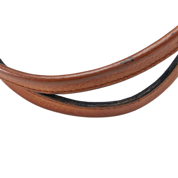 グッチ シェリーライン ハンドバッグ トートバッグ 293599 ブラウン レザー レディース GUCCI 【中古】