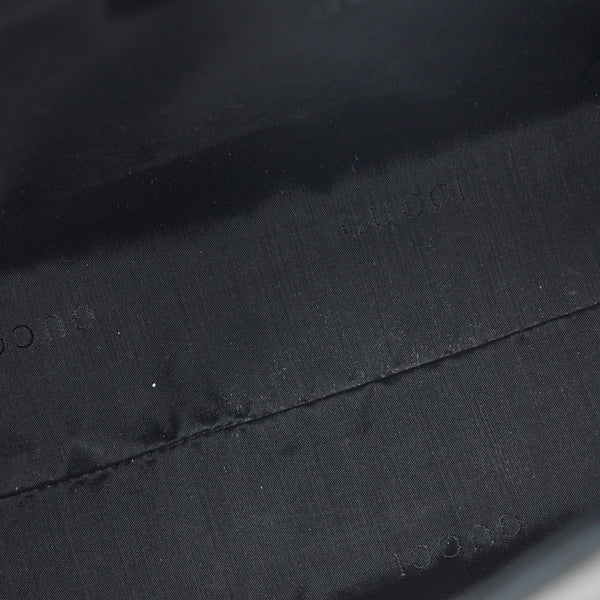 グッチ バンブー ワンショルダーバッグ 001 3244 ブラック レザー レディース GUCCI 【中古】