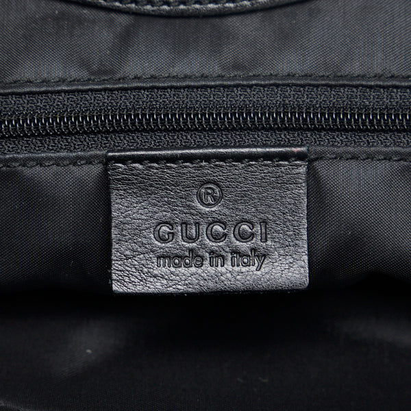 グッチ バンブー ワンショルダーバッグ 001 3244 ブラック レザー レディース GUCCI 【中古】