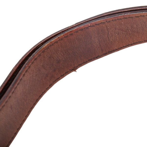 グッチ GGキャンバス ジャッキー ワンショルダーバッグ 109190 ベージュ ブラウン キャンバス レザー レディース GUCCI 【中古】