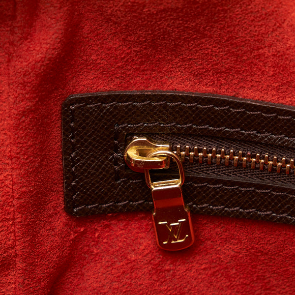 ルイ ヴィトン ダミエ ブレラ ハンドバッグ N51150 ブラウン PVC レザー レディース LOUIS VUITTON 【中古】