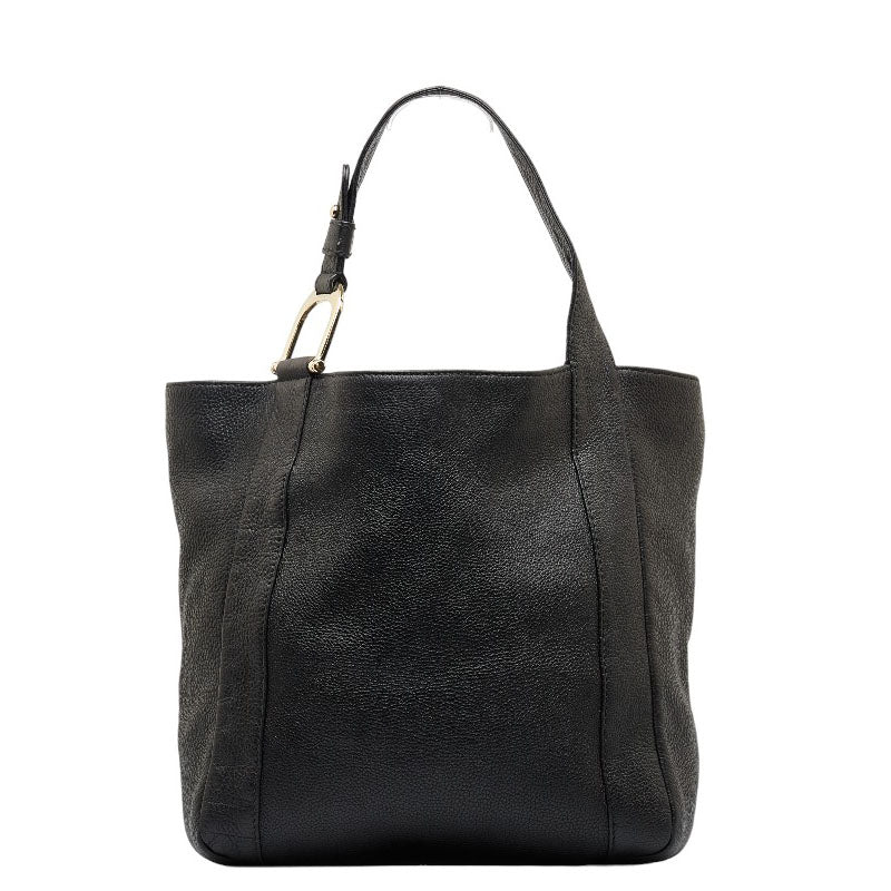 グッチ ショルダーバッグ トートバッグ 257051 ブラック レザー レディース GUCCI 【中古】