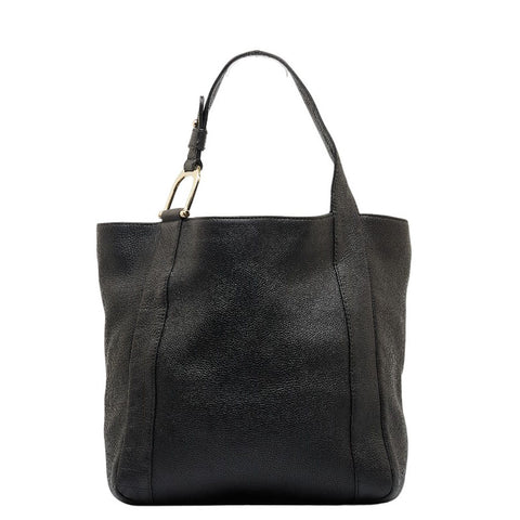 グッチ ショルダーバッグ トートバッグ 257051 ブラック レザー レディース GUCCI 【中古】