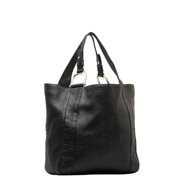 グッチ ショルダーバッグ トートバッグ 257051 ブラック レザー レディース GUCCI 【中古】