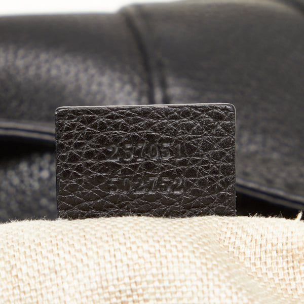 グッチ ショルダーバッグ トートバッグ 257051 ブラック レザー レディース GUCCI 【中古】