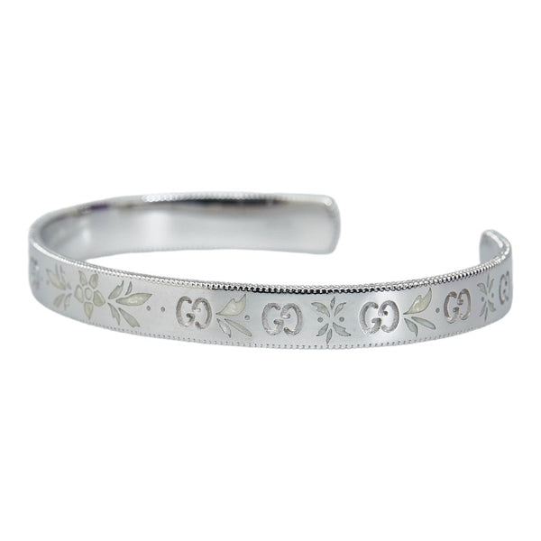 グッチ アイコンブルーム ブレスレット バングル 750 レディース GUCCI 【中古】