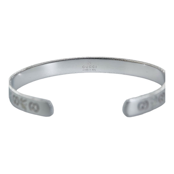 グッチ アイコンブルーム ブレスレット バングル 750 レディース GUCCI 【中古】