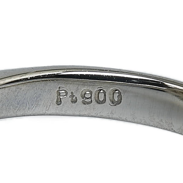 Pt900 プラチナ パール10mm ダイヤ0.54ct リング 指輪 レディース 11号 【中古】
