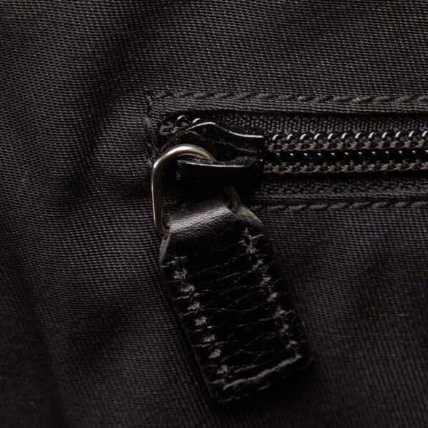 グッチ GGナイロン トートバッグ ビジネスバッグ ブリーフケース 190630 ブラック ナイロン レザー メンズ GUCCI 【中古】