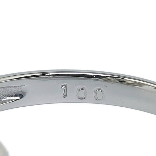 Pt900 プラチナ ダイヤ1.00ct リング 指輪 レディース 12.5号 【中古】