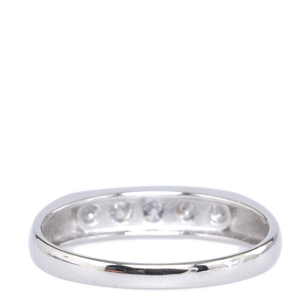 Pt900 プラチナ ダイヤ0.33ct リング 指輪 レディース 11.5号 【中古】