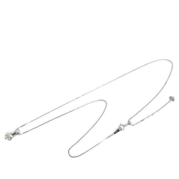 Pt900 プラチナ Pt850 プラチナ ダイヤ1.002ct ネックレス レディース 【中古】