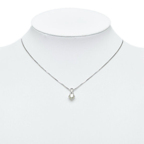 Pt900 プラチナ Pt850 プラチナ ダイヤ1.002ct ネックレス レディース 【中古】