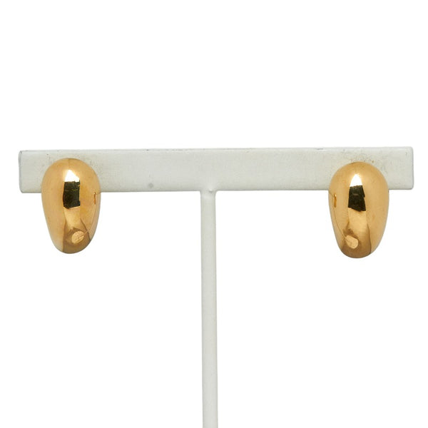 ゴールド K18 ゴールド ドロップ ピアス レディース 【中古】