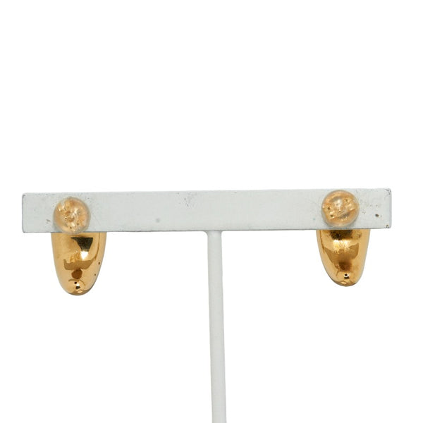 ゴールド K18 ゴールド ドロップ ピアス レディース 【中古】