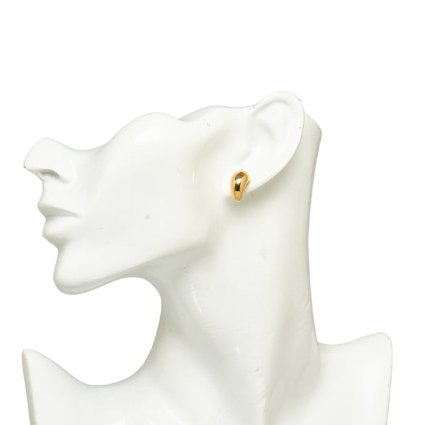 ゴールド K18 ゴールド ドロップ ピアス レディース 【中古】