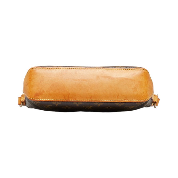 ルイ ヴィトン モノグラム トロター ショルダーバッグ M51240 ブラウン PVC レザー レディース LOUIS VUITTON 【中古】