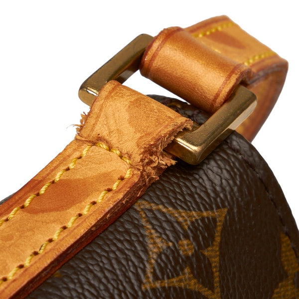 ルイ ヴィトン モノグラム トロター ショルダーバッグ M51240 ブラウン PVC レザー レディース LOUIS VUITTON 【中古】