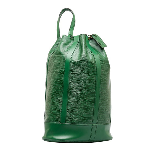 ルイ ヴィトン エピ ランドネGM ショルダーバッグ M43084 ボルネオグリーン レザー レディース LOUIS VUITTON 【中古】