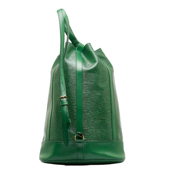 ルイ ヴィトン エピ ランドネGM ショルダーバッグ M43084 ボルネオグリーン レザー レディース LOUIS VUITTON 【中古】