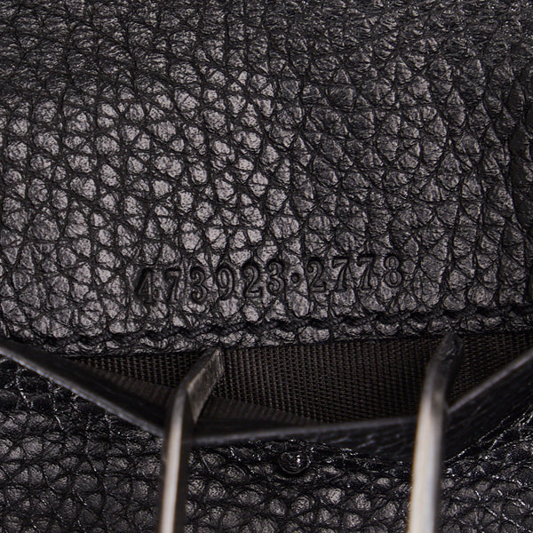 グッチ GG カードケース 名刺入れ 473923 ブラック レディース GUCCI 【中古】