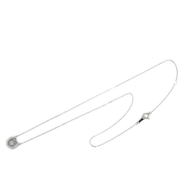 Pt900 プラチナ Pt850 プラチナ ダイヤ0.093ct ダイヤ0.06ct Wish upon a star ネックレス レディース 【中古】