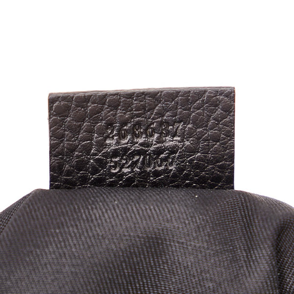 グッチ アビー ハンドバッグ ショルダーバッグ 268637 ブラック レザー レディース GUCCI 【中古】