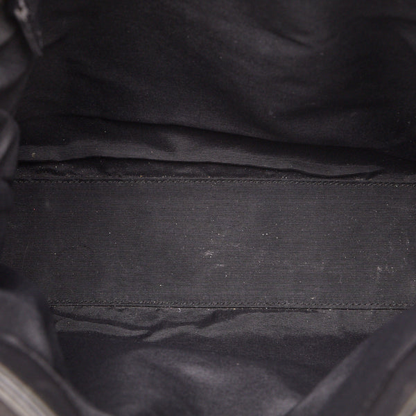 グッチ GGキャンバス ハンドバック ショルダーバッグ 33900 ブラック キャンバス レザー レディース GUCCI 【中古】