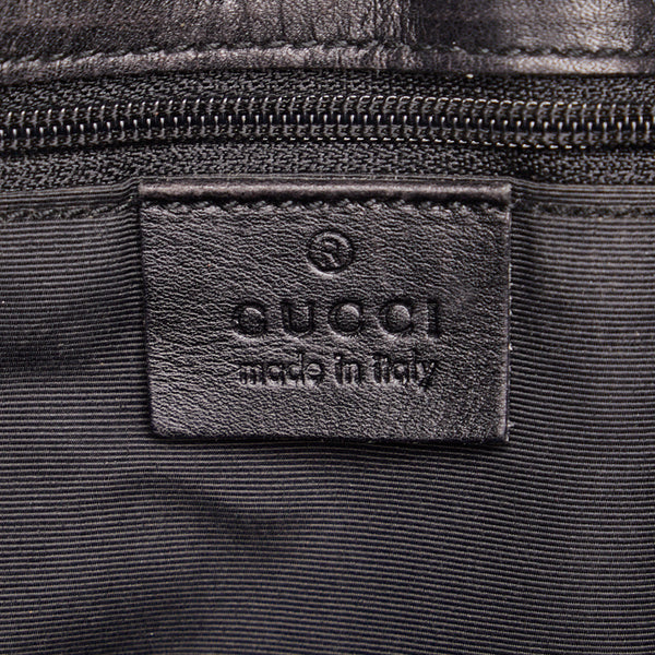 グッチ GGキャンバス ハンドバック ショルダーバッグ 33900 ブラック キャンバス レザー レディース GUCCI 【中古】